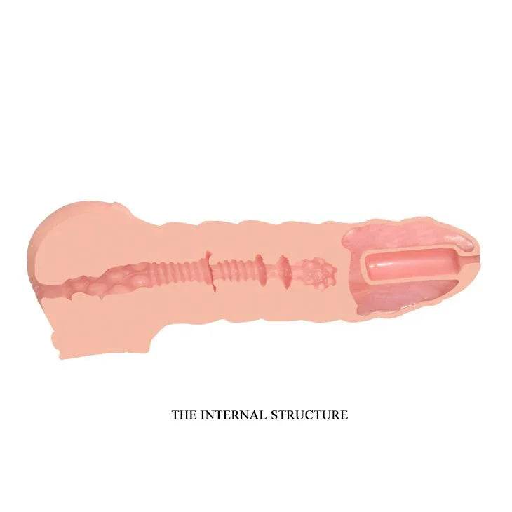 2 en 1 vibrador consolador para hombre y extension de pene para mas placer para todos - Sex Shop 502