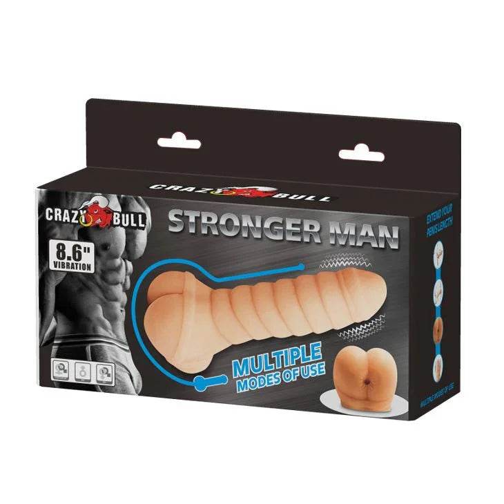 2 en 1 vibrador consolador para hombre y extension de pene para mas placer para todos - Sex Shop 502
