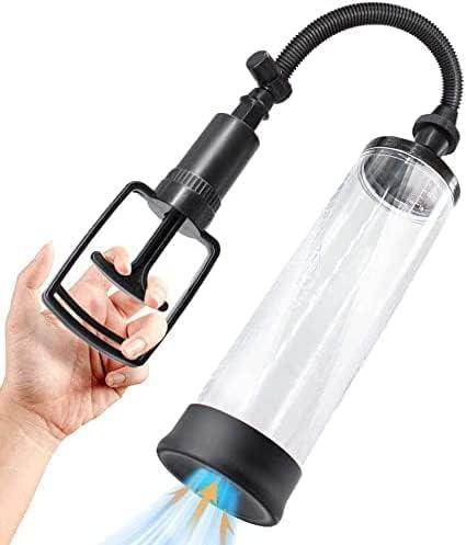 Bomba de vacío de pene manual para la erección y mejora masculina, juguetes sexuales, bombas y ampliadores para hombres estimulación manual - Sex Shop 502