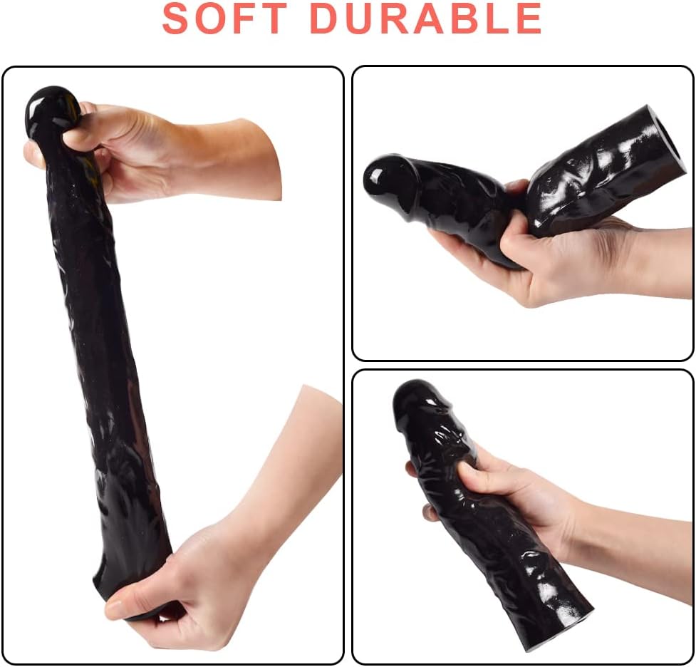 Extensor de manga de pene negro reutilizable con textura realista, extensor de polla seguro para el cuerpo, elástico, ultra suave, aplicativo para hombres y parejas