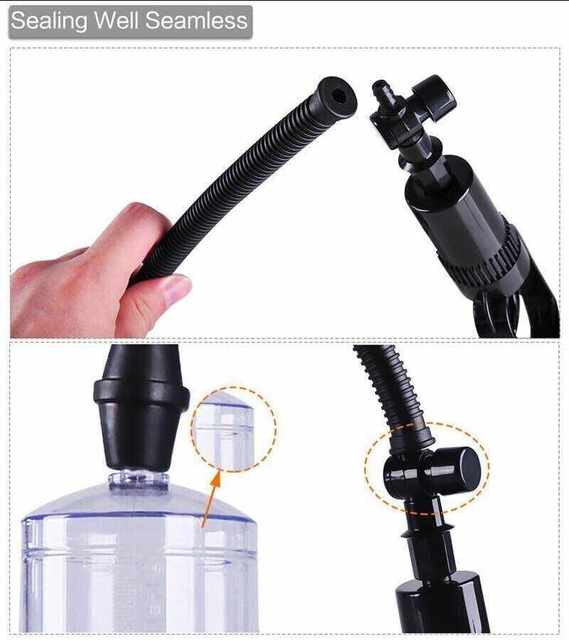 Bomba de vacío de pene manual para la erección y mejora masculina, juguetes sexuales, bombas y ampliadores para hombres estimulación manual - Sex Shop 502