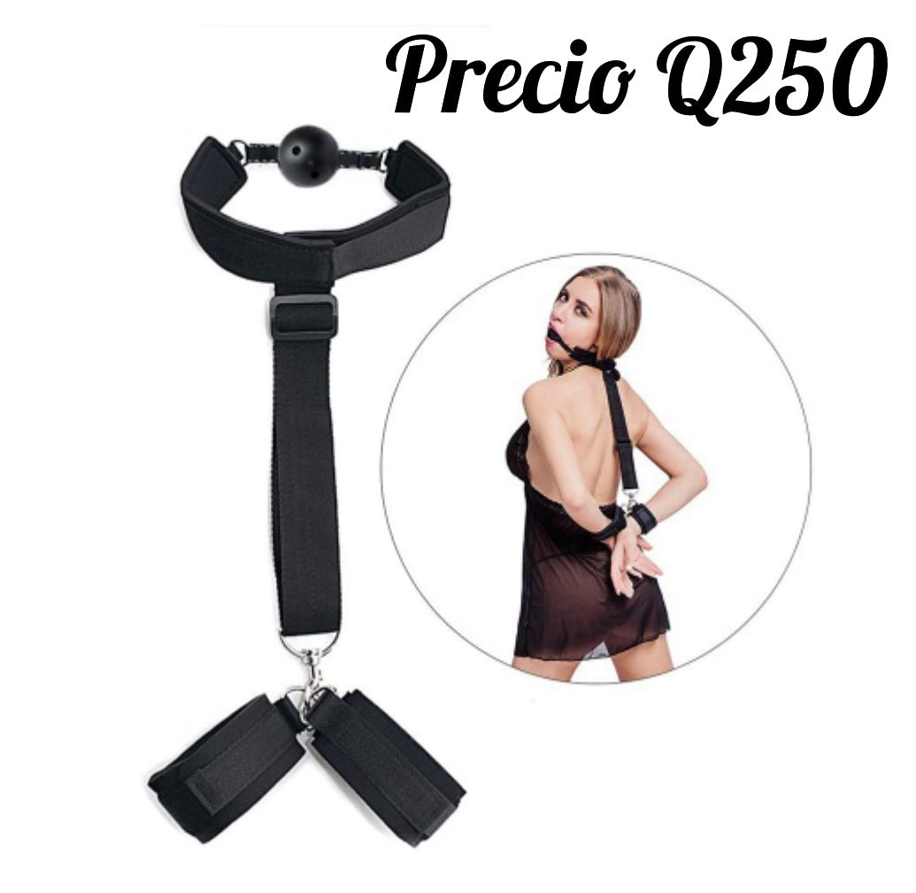 Amarre de boca y manos - Sex Shop 502
