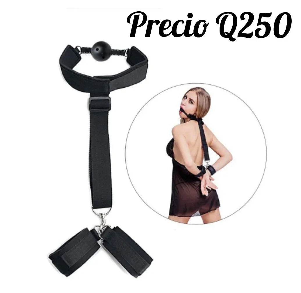 Amarre de boca y manos - Sex Shop 502