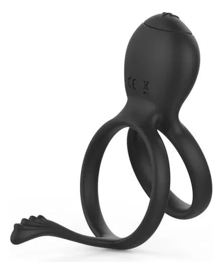 Anillo Silicona Vibrador Retardante Masculino - Sex Shop 502