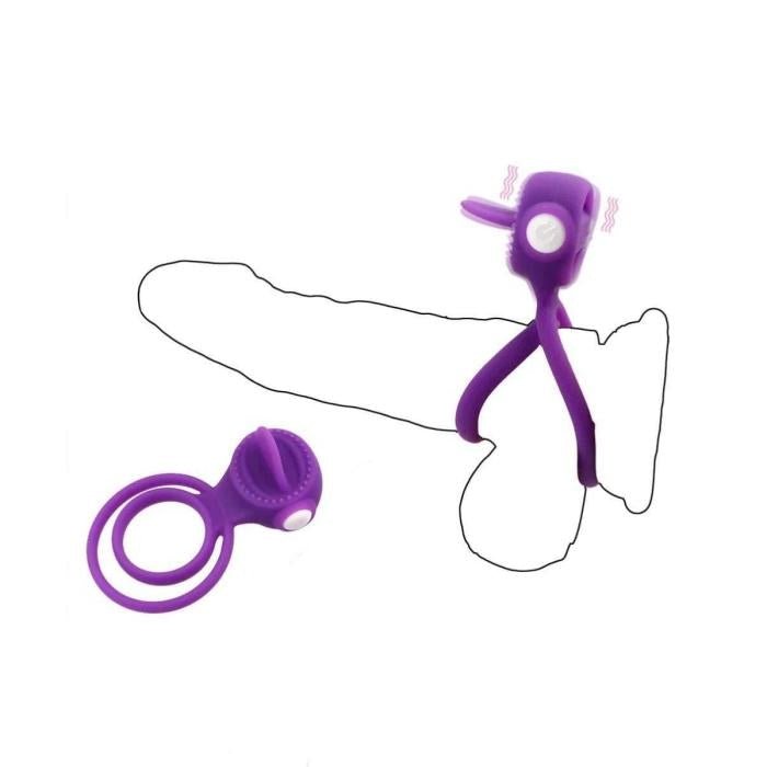Anillo Vibrador para Hombre de Conejito Aro - Sex Shop 502