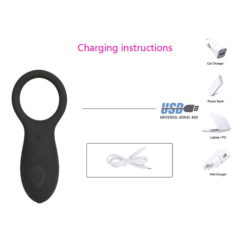 Anillo Vibrador recargable - Sex Shop 502
