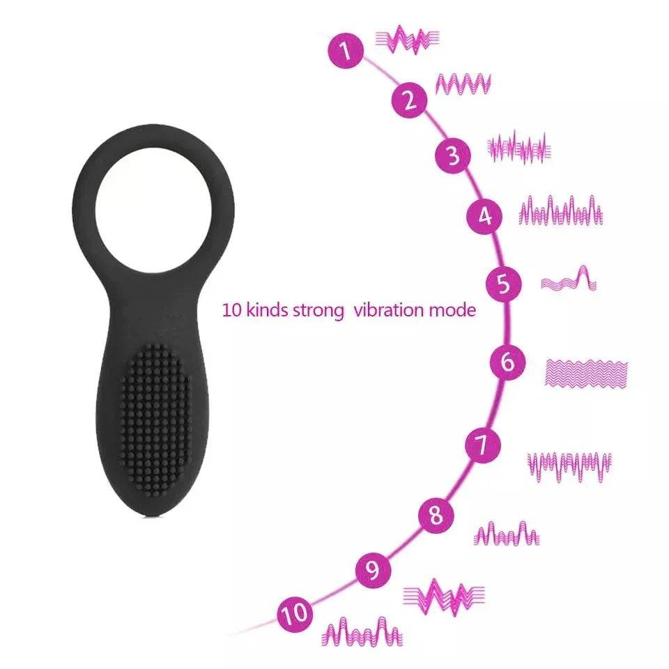 Anillo Vibrador recargable - Sex Shop 502