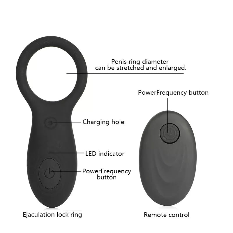 Anillo Vibrador recargable - Sex Shop 502