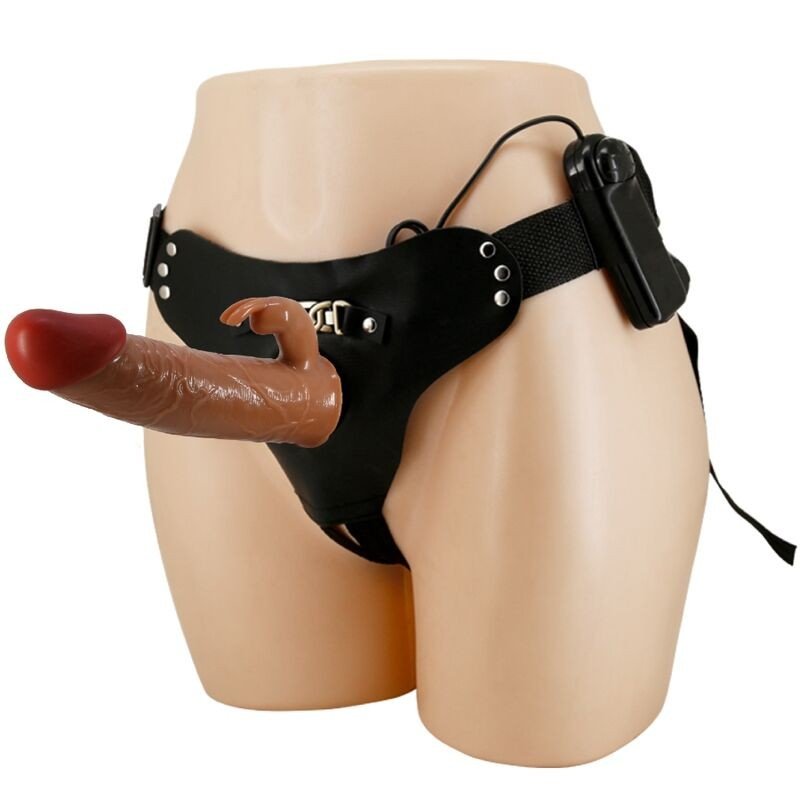 ARNES + FUNDA EXTENSORA DE PENE – MARRON - Sex Shop 502