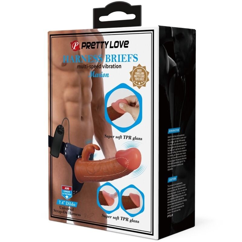 ARNES + FUNDA EXTENSORA DE PENE – MARRON - Sex Shop 502