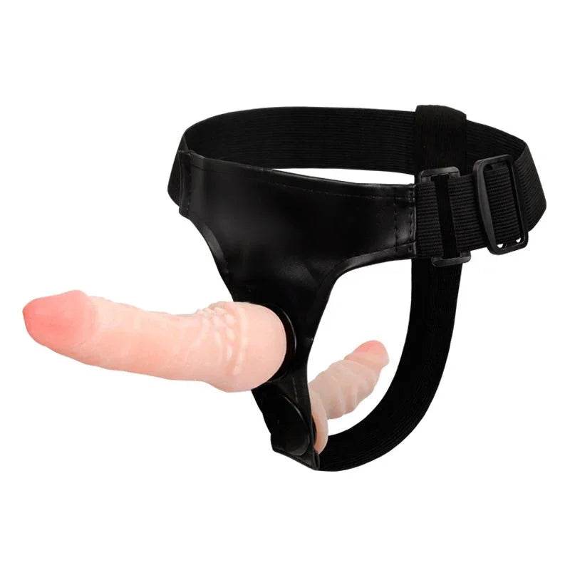 Arnes o Strap on Con dildo doble - Sex Shop 502