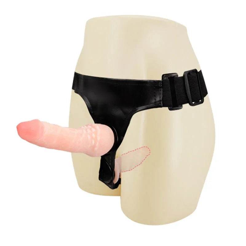Arnes o Strap on Con dildo doble - Sex Shop 502