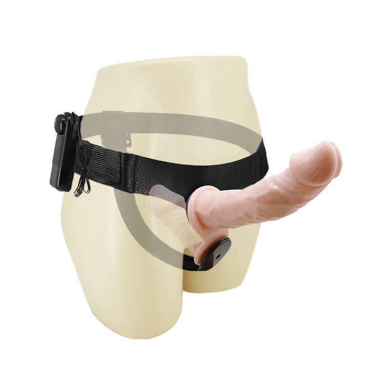 Arnés o Strap on doble con vibracion - Sex Shop 502