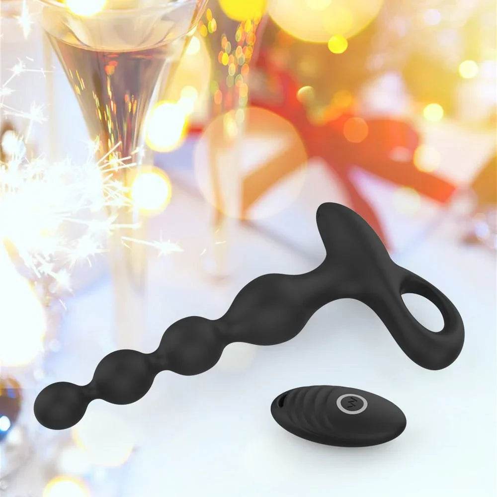 Bolas anales vibradoras con control remoto - Sex Shop 502