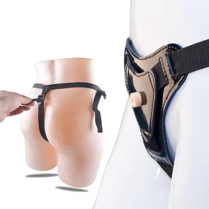 Consolador con correa y cinturón para, recargable, 10 modos de vibracion , con cotrol remoto - Sex Shop 502