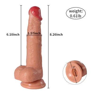 Consolador con vibracion y control remoto - Sex Shop 502