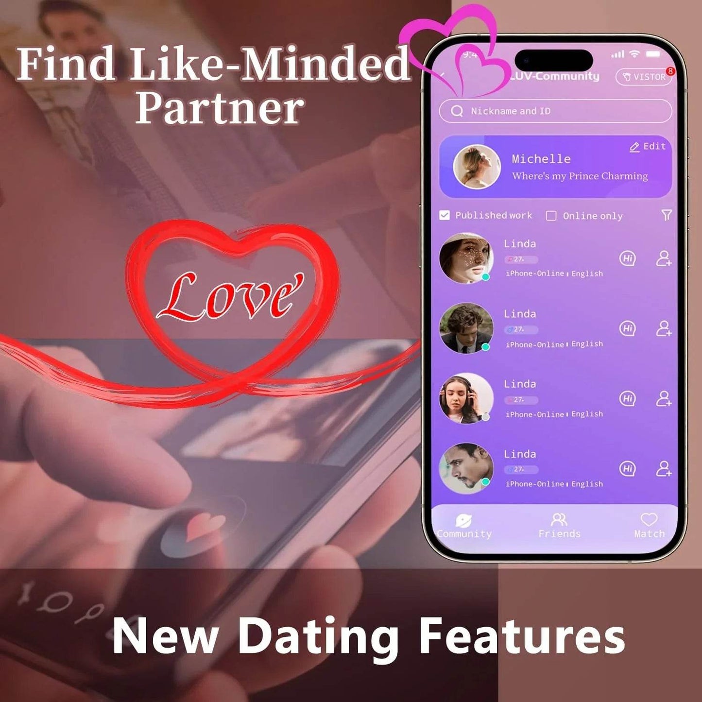 Consolador de empuje juguetes sexuales para mujeres, consoladores realistas 6 en 1 con ventosa, 9 vibraciones y 3 columpios de empuje, modos de calefacción, control app - Sex Shop 502