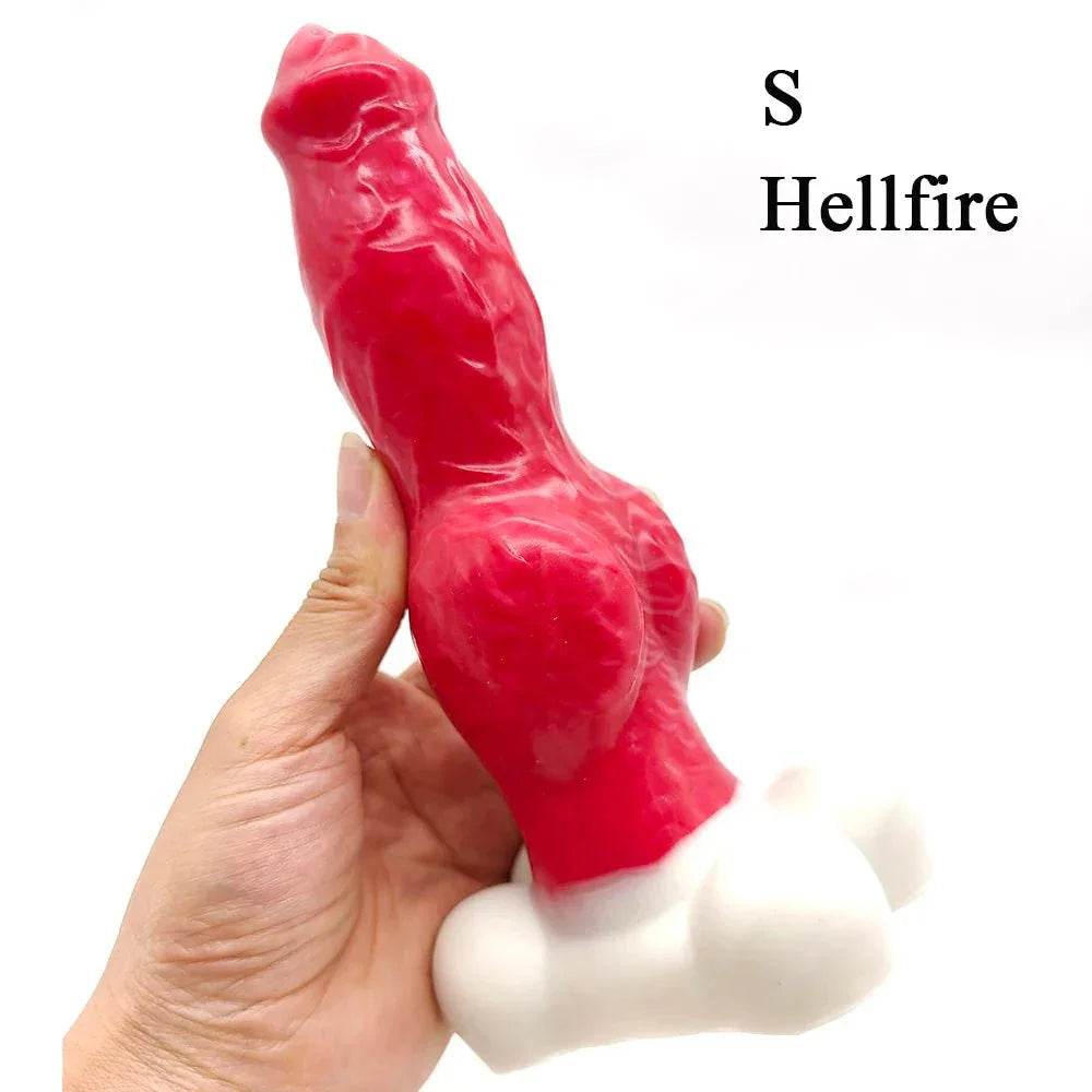 DILDO DE PERRO/LOBO EYACULADOR - Sex Shop 502