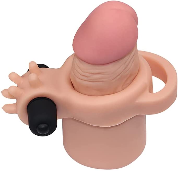 Extension de pene con estimulador de clirtoris - Sex Shop 502