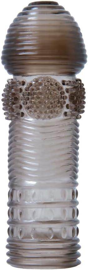 FUNDA PARA PENE CON TEXTURA Y ESTILUMADOR DE CLITORIS - Sex Shop 502