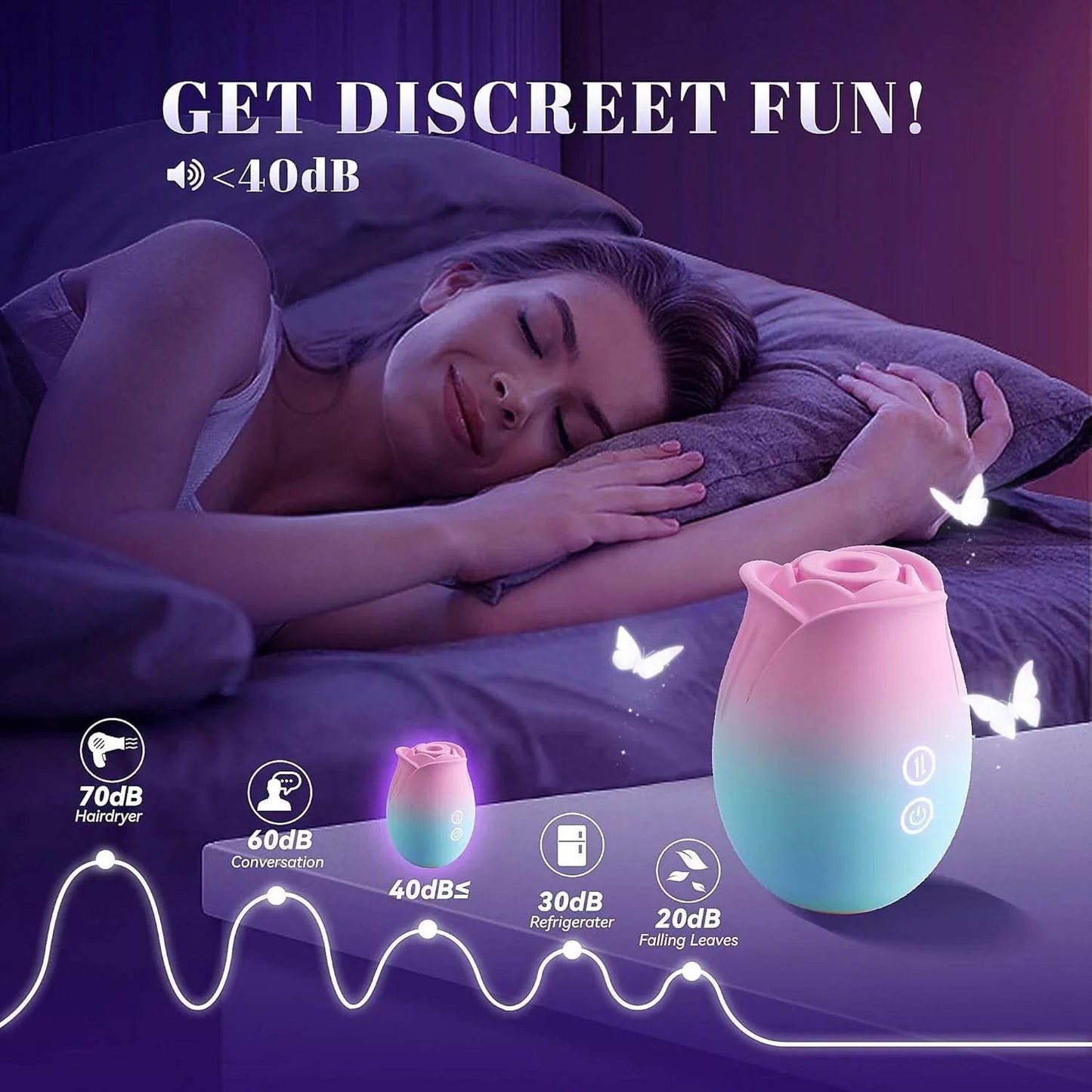 Juguete sexual de rosa vibrador para adultos, juguetes sexuales para mujeres, vibrador de succión para adultos, juguetes para pezones, punto G, vibrador de clítoris, dispositivo de estimulación sexual - Sex Shop 502