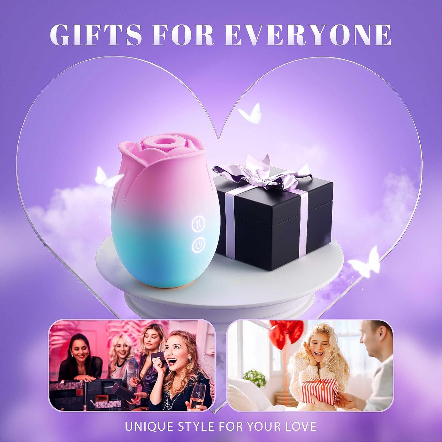 Juguete sexual de rosa vibrador para adultos, juguetes sexuales para mujeres, vibrador de succión para adultos, juguetes para pezones, punto G, vibrador de clítoris, dispositivo de estimulación sexual - Sex Shop 502
