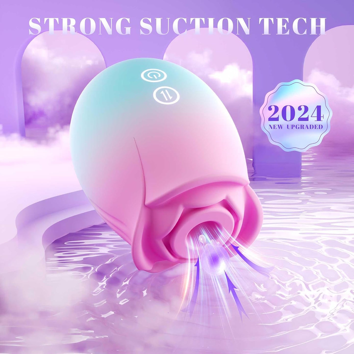 Juguete sexual de rosa vibrador para adultos, juguetes sexuales para mujeres, vibrador de succión para adultos, juguetes para pezones, punto G, vibrador de clítoris, dispositivo de estimulación sexual - Sex Shop 502