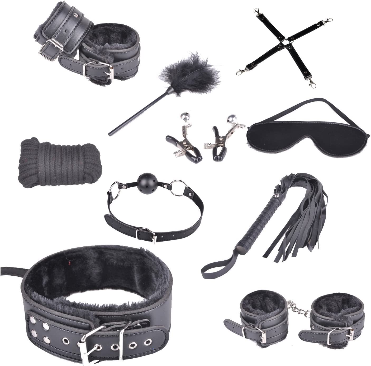 kit Bondage 10 piezas - Sex Shop 502