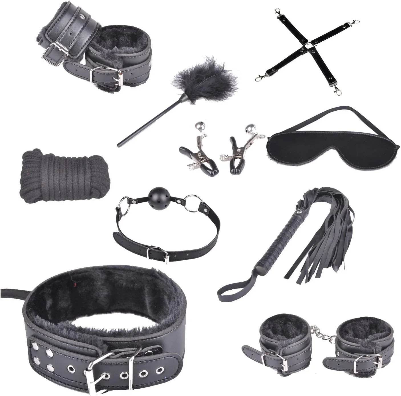 kit Bondage 10 piezas - Sex Shop 502