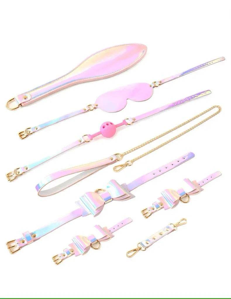 kit bondage rosado tornasol - Sex Shop 502