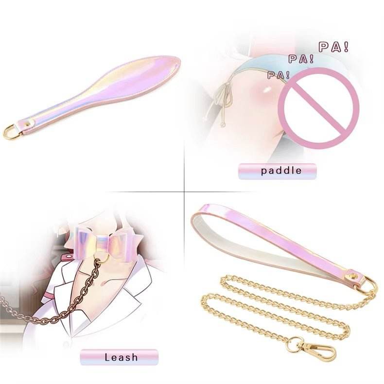 kit bondage rosado tornasol - Sex Shop 502