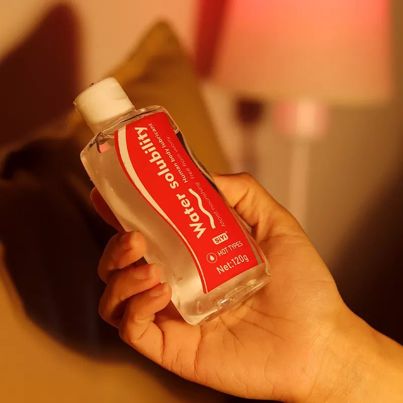 Lubricante base agua sensación caliente SiYi - Sex Shop 502
