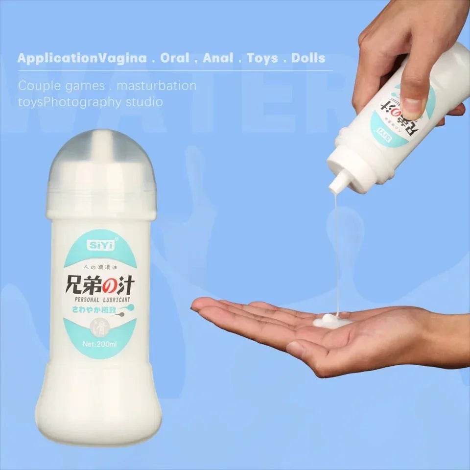 Lubricante simulacion semen, a base de agua , 200 ml - Sex Shop 502