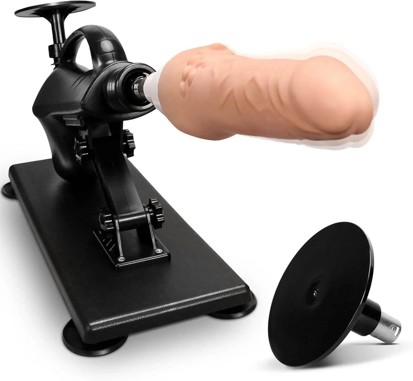 Máquina sexual de consolador de calefacción y vibración con ventosa, dispositivo de empuje automático para punto G y juguetes anales, juguete sexual para adultos, conector 3XLR - Sex Shop 502