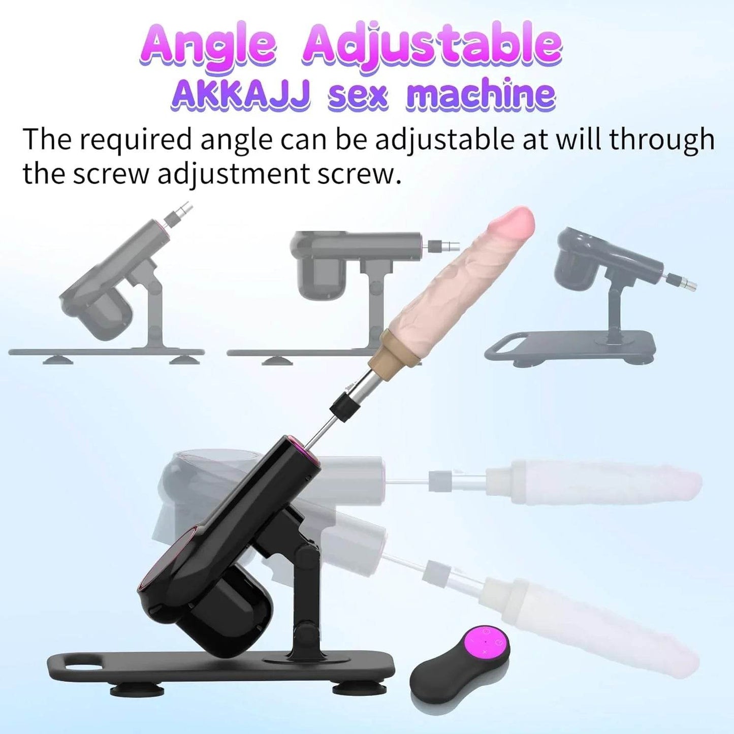 Máquina sexual súper silenciosa,6 juguetes, dispositivo de empuje automático para mujeres con conectores 3XLR accesorios para jugar con manos libres - Sex Shop 502