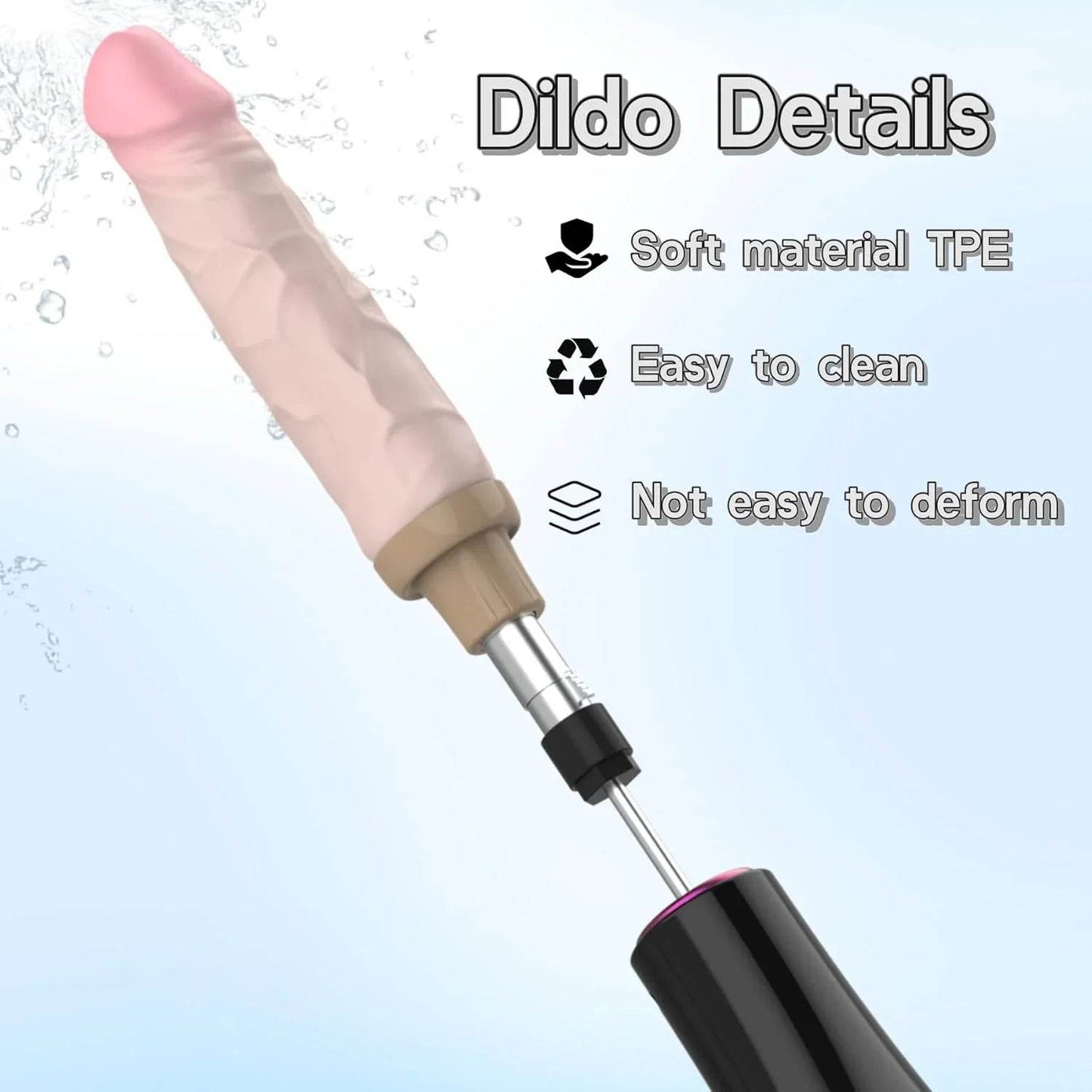 Máquina sexual súper silenciosa,6 juguetes, dispositivo de empuje automático para mujeres con conectores 3XLR accesorios para jugar con manos libres - Sex Shop 502