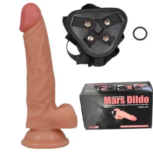 Mars Dildo con arnes - Sex Shop 502