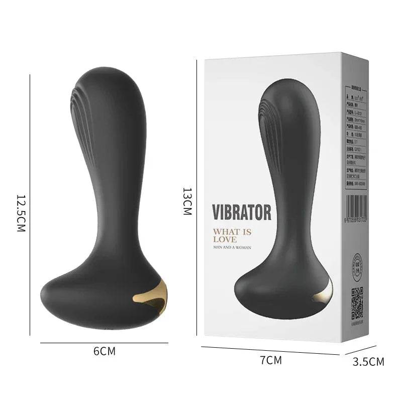 Masajeador Anal de silicona suave con carga UBS de 10 velocidades, Juguetes sexuales para adultos para hombres, mujeres, parejas, entrenador Anal, vibrador control APP - Sex Shop 502