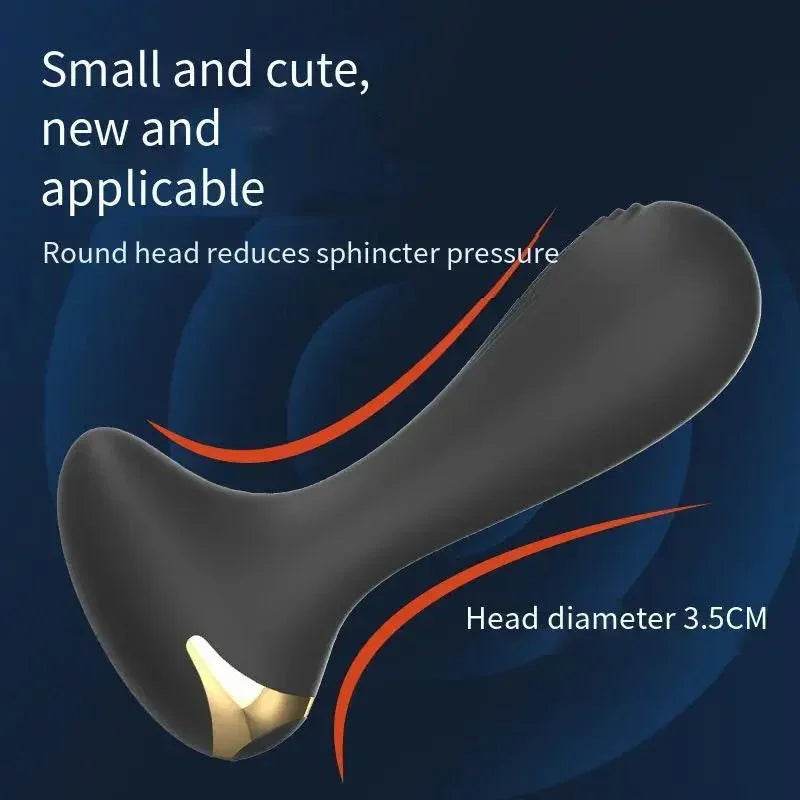 Masajeador Anal de silicona suave con carga UBS de 10 velocidades, Juguetes sexuales para adultos para hombres, mujeres, parejas, entrenador Anal, vibrador control APP - Sex Shop 502