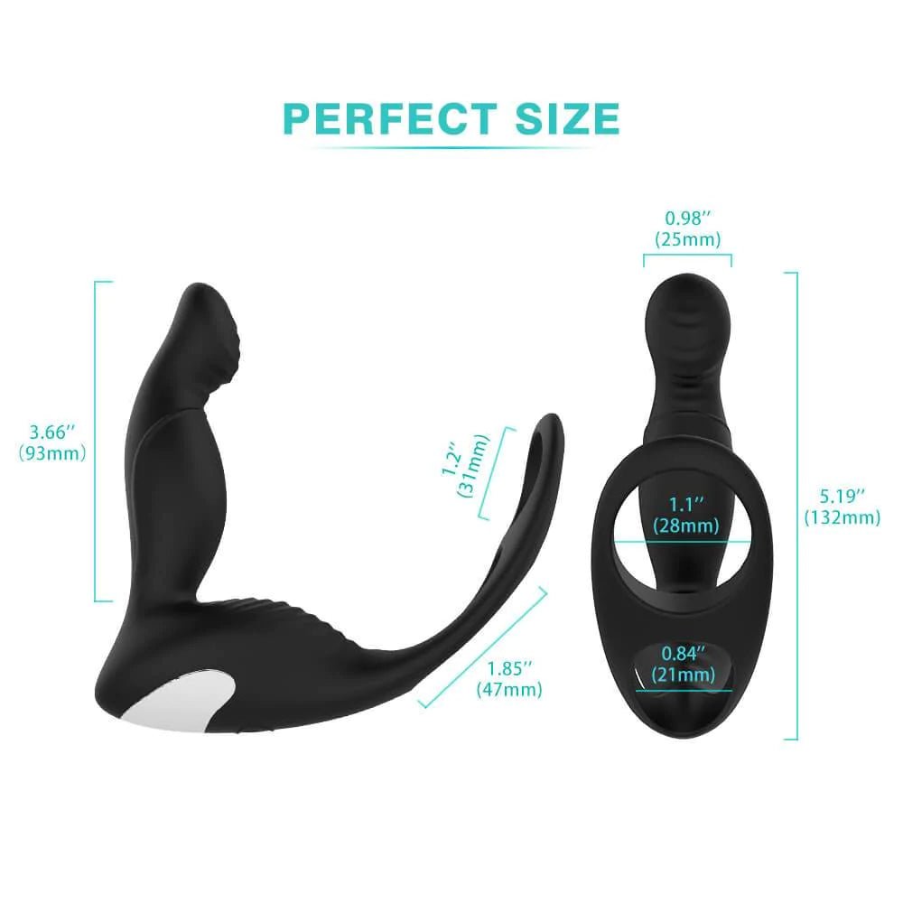 Masajeador de prostata con vibracion - Sex Shop 502