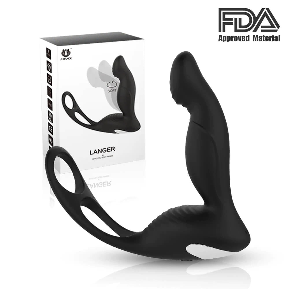 Masajeador de prostata con vibracion - Sex Shop 502