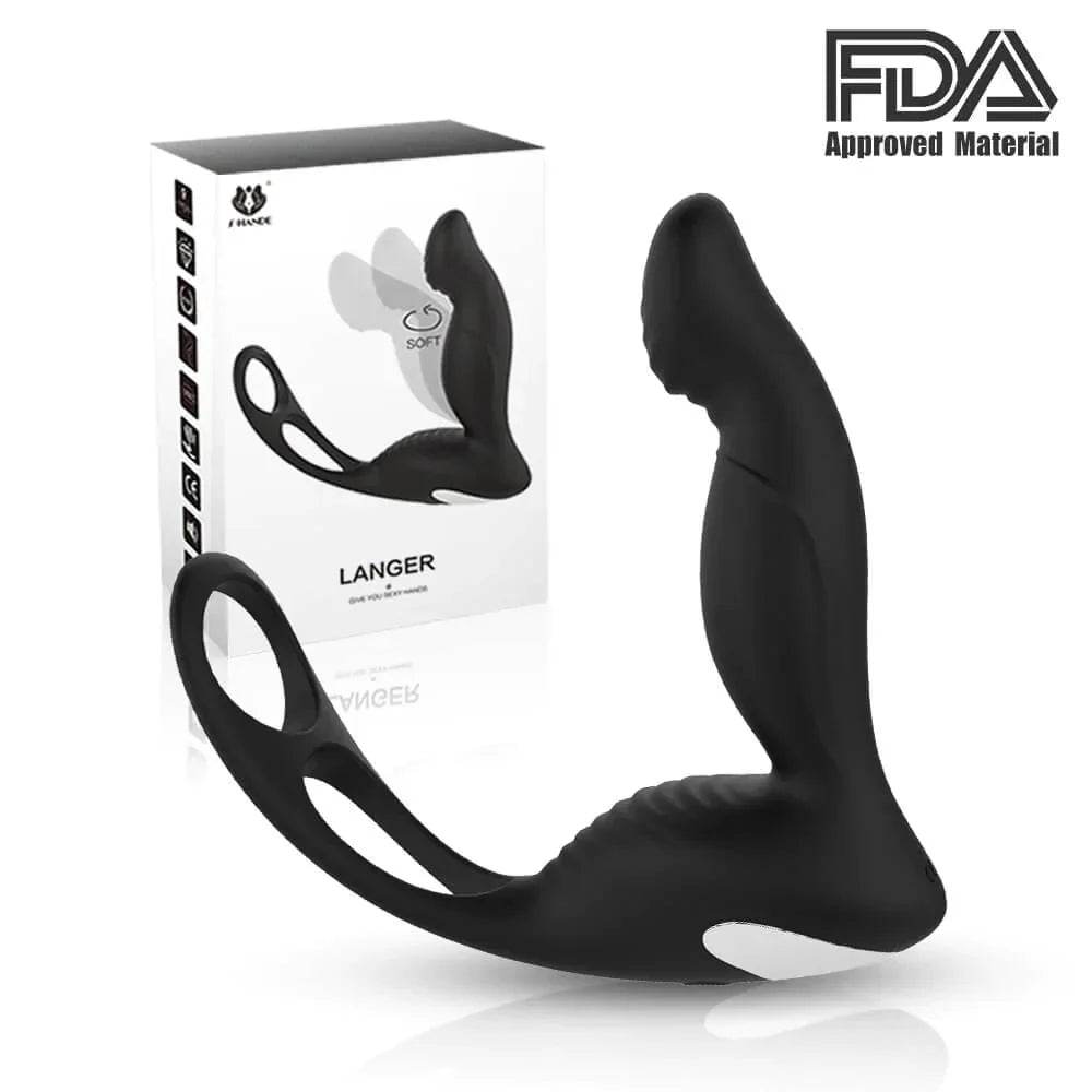 Masajeador de prostata con vibracion - Sex Shop 502