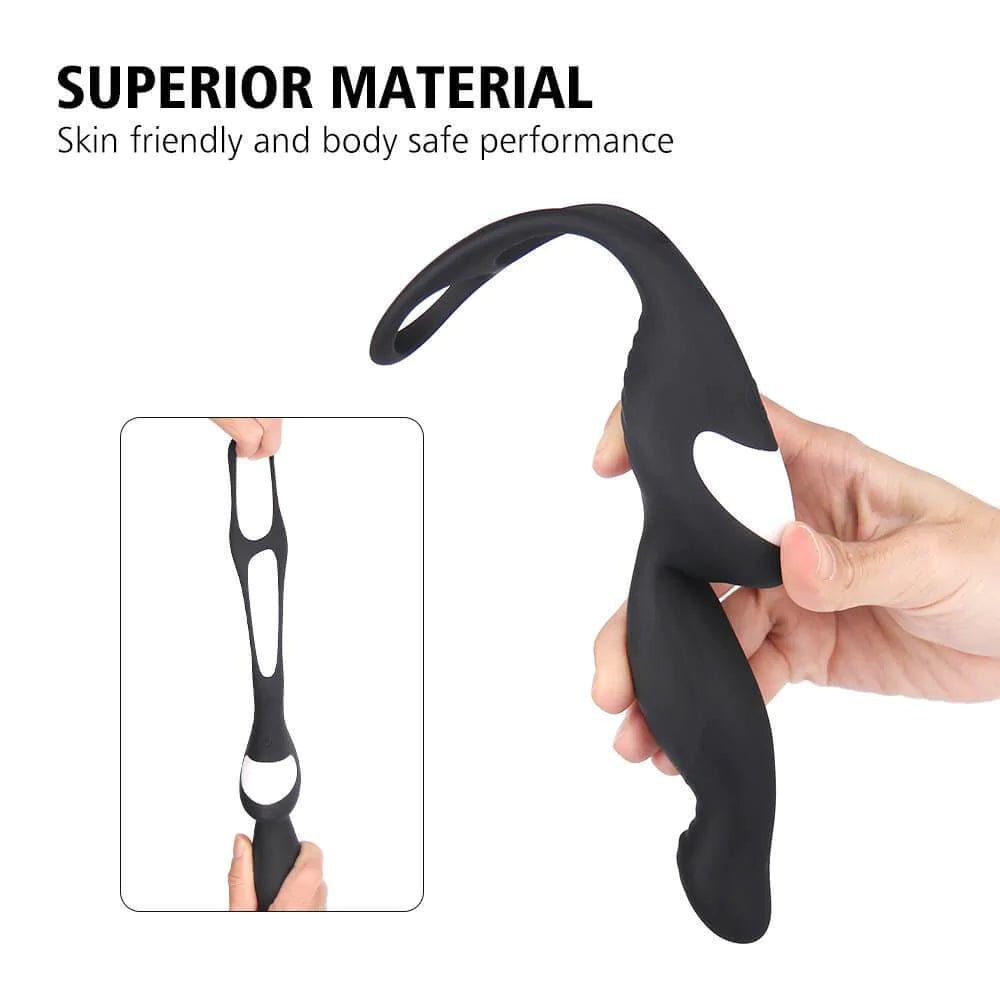 Masajeador de prostata con vibracion - Sex Shop 502