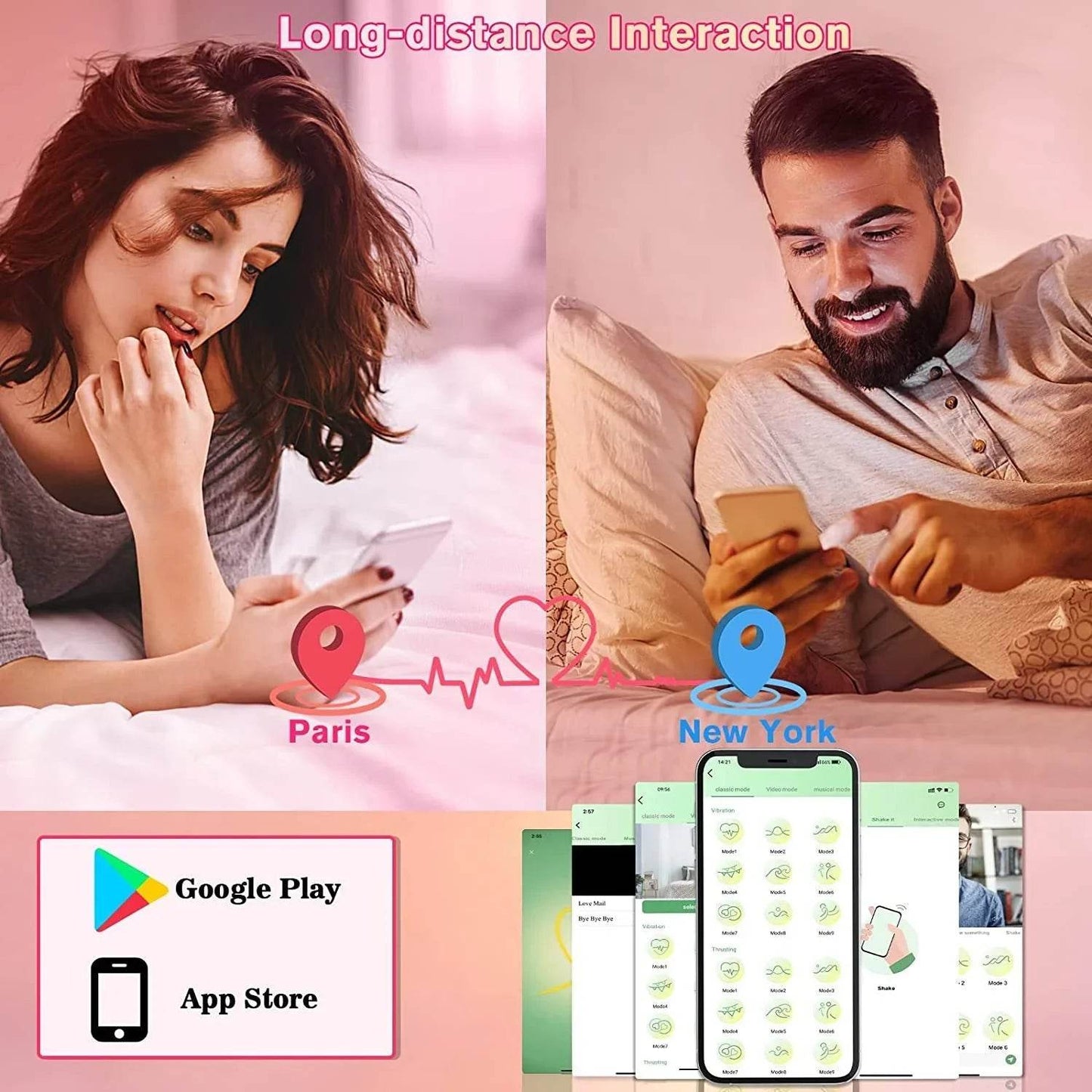 Masturbadores de uso invisible para mujer, por aplicación control remoto inteligente, huevo vibrador inalámbrico - Sex Shop 502