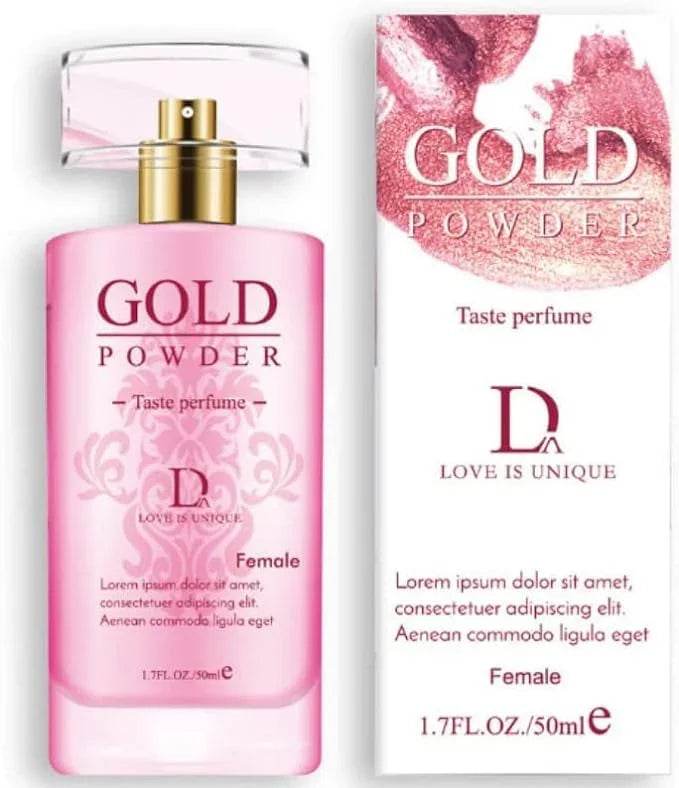 Perfume de feromonas en polvo dorado para adultos, Juguetes sexuales de lujo para pareja, belleza y salud duradera, - Sex Shop 502