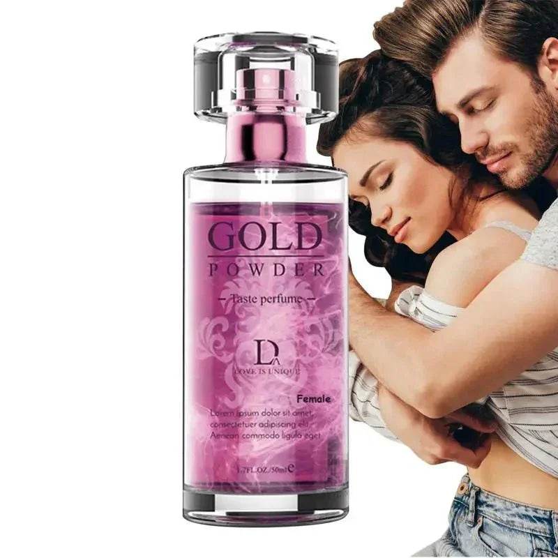 Perfume de feromonas en polvo dorado para adultos, Juguetes sexuales de lujo para pareja, belleza y salud duradera, - Sex Shop 502