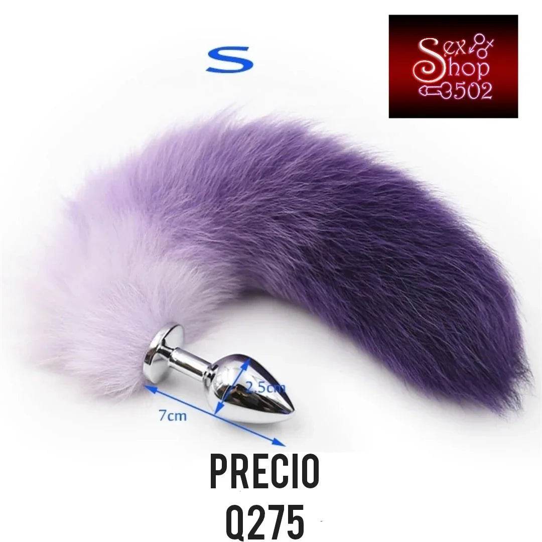 Plug anal cola de zorro - Sex Shop 502