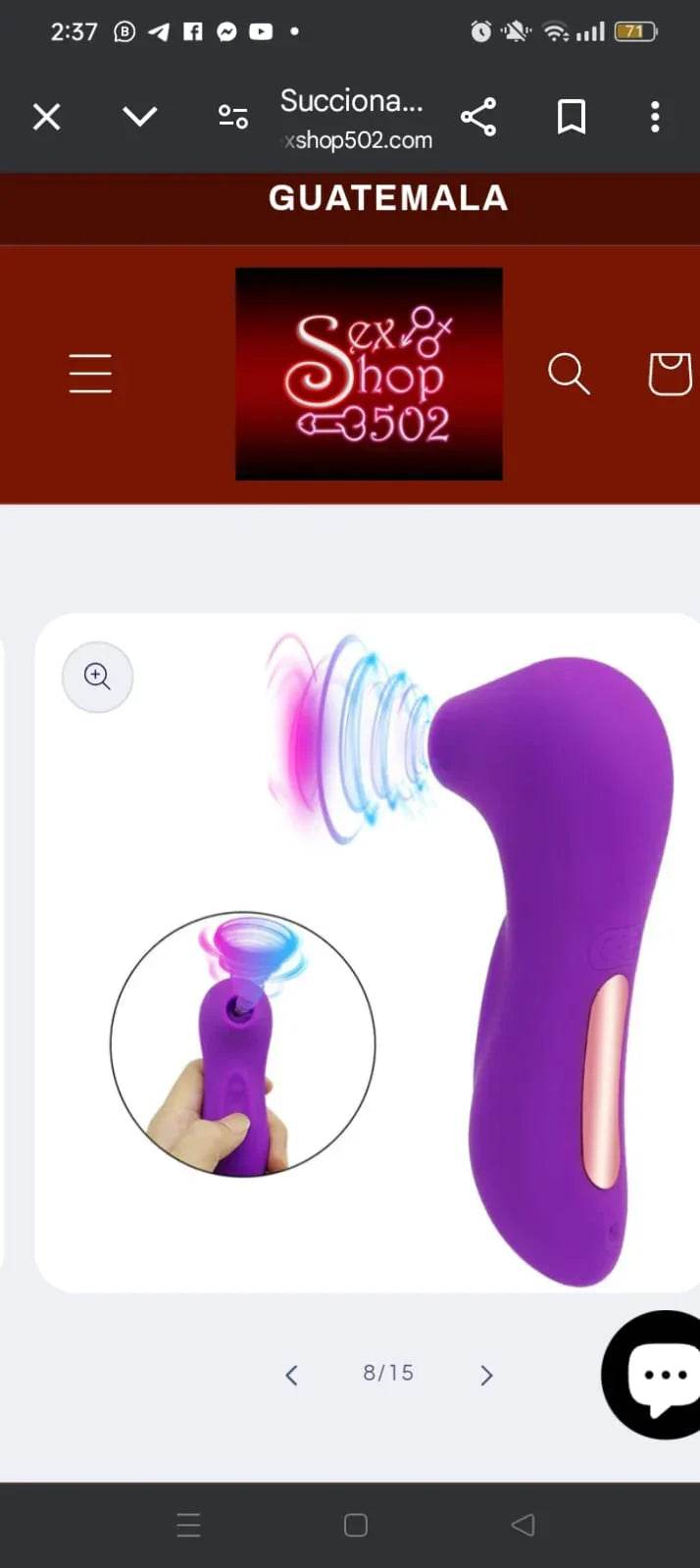 Prueba juguete - Sex Shop 502