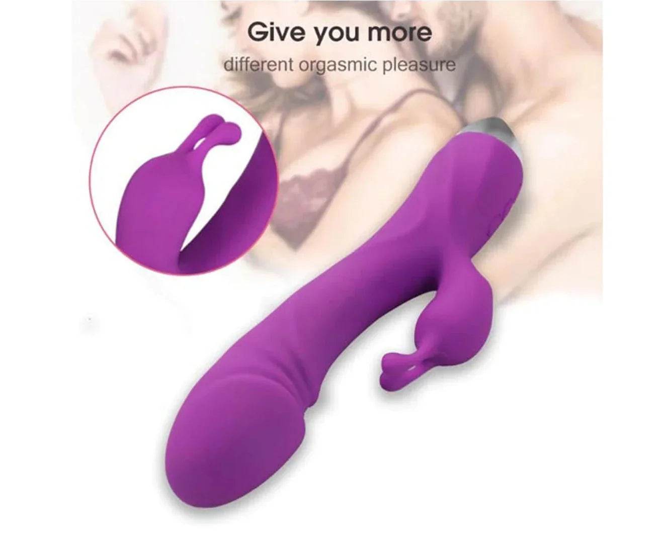 Romeo G-Spot Conejo Vibrador Recargable - Sex Shop 502