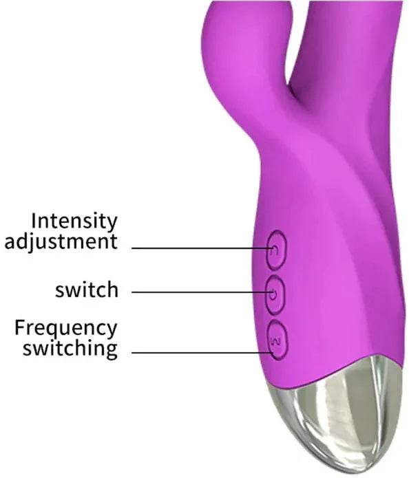 Romeo G-Spot Conejo Vibrador Recargable - Sex Shop 502
